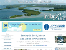 Tablet Screenshot of indianrivermagazine.com